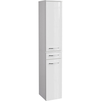 Fackelmann Hochschrank 'Milano' weiß glänzend 30,5 x 165,5 x 32 cm