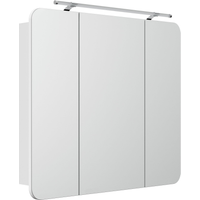 Fackelmann LED-Spiegelschrank 'Milano' weiß 89,9 x 78 x 15,8 cm