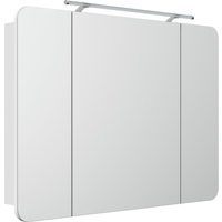 Fackelmann LED-Spiegelschrank 'Milano' weiß 109,9 x 78 x 15,8 cm