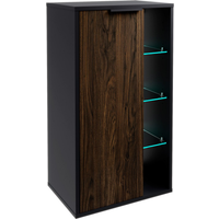 Fackelmann Midischrank 'B.Paris' schwarz matt 47 x 84,2 x 32 cm