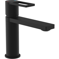 Schütte Waschtischarmatur 'Manhattan' schwarz 18 cm