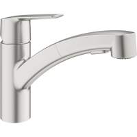 Grohe Spültischarmatur 'Start Duo' edelstahlfarben