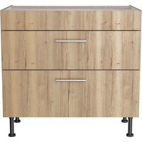 OPTIFIT OPTIFIT Unterschrank für Kochfeld 'Optikomfort Erik290' eichefarben 90 x 87 x 58,4 cm