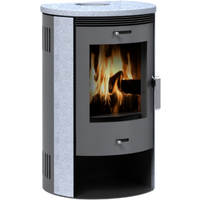 Accente International Kaminofen 'Nyborg GTS 13 3.0' Stahl/Granit 7,5 kW