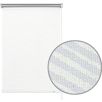 Gardinia Seitenzug-Rollo 'Thermo energiesparend' Streifen weiß 122 x 180 cm