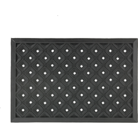 Astra Gummimatte 'Dynamic' 40 x 60 cm Kreise schwarz