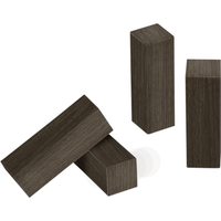 Kosche Eckholz Steineiche foliert 60 x 19 x 19 mm, 4 Stück