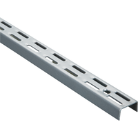 Element System Wandschiene, silbern, 22 cm