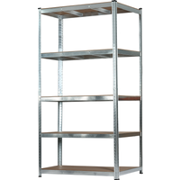 SCHULTE Regalwelt Stecksystem-Schwerlastregal XL 100 x 180 x 60 cm