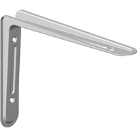 Element System Metallkonsole "Arena" weiß 19 x 27 cm