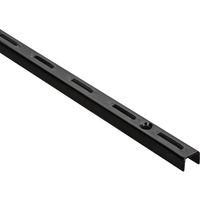 Element System Single-Wandschiene, schwarz, 150 cm