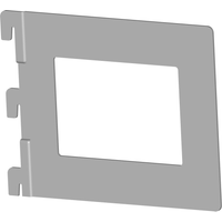 Element System Bücherbügel weiß 142 x 118 mm