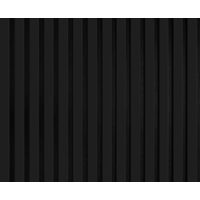 Kosche Akustik-Paneel schwarz matt 2400 x 561 x 19 mm