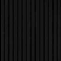 Kosche Akustik-Paneel Lederoptik schwarz 2400 x 561 x 19 mm