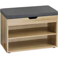 Kesper Kesper Schuhschrank braun 60 x 47 x 30 cm mit Sitzkissen