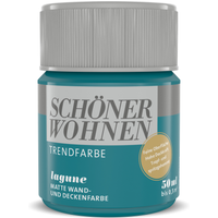 Schöner Wohnen Farbe Trendfarbe 'Lagune' türkis matt 50 ml