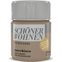Schöner Wohnen Farbe Trendfarbe 'Macchiato' kaffeefarben matt 50 ml