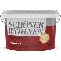 Schöner Wohnen Farbe Trendfarbe 'Amarena' kirschrot matt 2,5 l