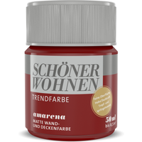 Schöner Wohnen Farbe Trendfarbe 'Amarena' kirschrot matt 50 ml