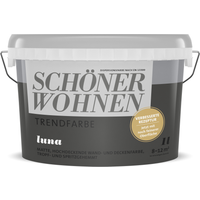 Schöner Wohnen Farbe Trendfarbe 'Luna' schwarzgrau matt 1 l