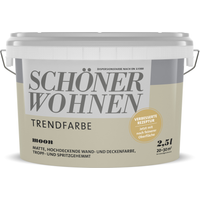 Schöner Wohnen Farbe Trendfarbe 'Moon' beigegrau matt 2,5 l