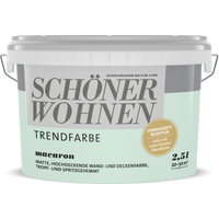 Schöner Wohnen Farbe Trendfarbe 'Macaron' minzgrün matt 2,5 l
