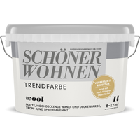 Schöner Wohnen Farbe Trendfarbe 'Wool' wollweiß matt 1 l