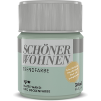 Schöner Wohnen Farbe Trendfarbe 'Spa' graugrün matt 50 ml