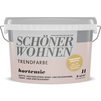 Schöner Wohnen Farbe Trendfarbe 'Hortensie' altrosa matt 1 l