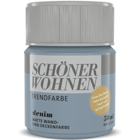Schöner Wohnen Farbe Trendfarbe 'Denim' jeansblau matt 50 ml