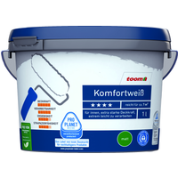 toom Komfortweiß matt 1 l