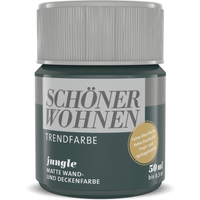 Schöner Wohnen Farbe Trendfarbe 'Jungle' graugrün matt 50 ml