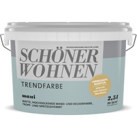 Schöner Wohnen Farbe Trendfarbe 'Maui' blaugrau matt 2,5 l