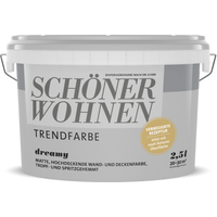 Schöner Wohnen Farbe Trendfarbe 'Dreamy' grau matt 2,5 l