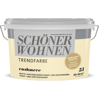 Schöner Wohnen Farbe Trendfarbe 'Cashmere' beige matt 5 l