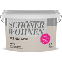 Schöner Wohnen Farbe Trendfarbe 'Cosy' beige matt 2,5 l
