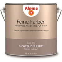 Alpina Feine Farben 'Dichter der Erde' erdbraun matt 2,5 l