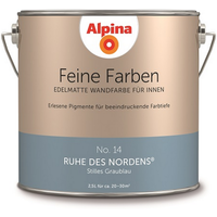 Alpina Feine Farben 'Ruhe des Nordens' graublau matt 2,5 l