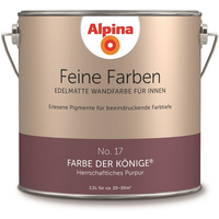 Alpina Feine Farben 'Farbe der Könige' purpurrot matt 2,5 l