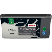 toom Wohnraumfarbe lichtgrau matt 2,5 l