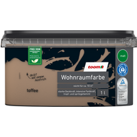 toom Wohnraumfarbe 'Toffee' braun matt 1 l