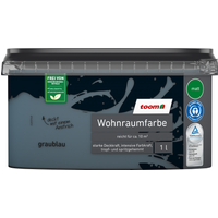toom Wohnraumfarbe graublau matt 1 l