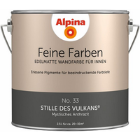 Alpina Feine Farben 'Stille des Vulkans' anthrazitgrau seidenmatt 2,5 l