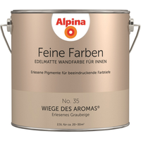 Alpina Feine Farben 'Wiege des Aromas' graubeige seidenmatt 2,5 l