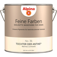Alpina Feine Farben 'Tochter der Antike' weiß-beige seidenmatt 2,5 l