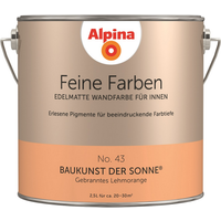 Alpina Feine Farben 'Baukunst der Sonne' orange seidenmatt 2,5 l