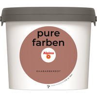 Alpina Wandfarbe 'Pure Farben' rhabarberrot matt 2,5 l
