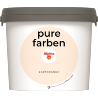 Alpina Wandfarbe 'Pure Farben' zartorange matt 2,5 l