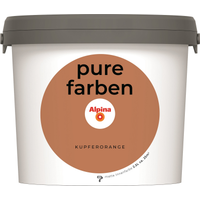 Alpina Wandfarbe 'Pure Farben' kupferorange matt 2,5 l