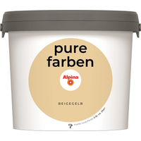 Alpina Wandfarbe 'Pure Farben' beigegelb matt 2,5 l